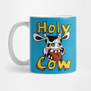Holy Cow funny Cartoon illustration Mug